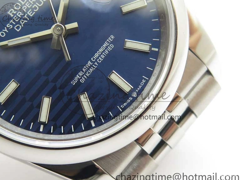 1231 DateJust 36 SS 126200 BP Maker 1:1 Best Edition New Blue Dial on Jubilee Bracelet Resilient 2529